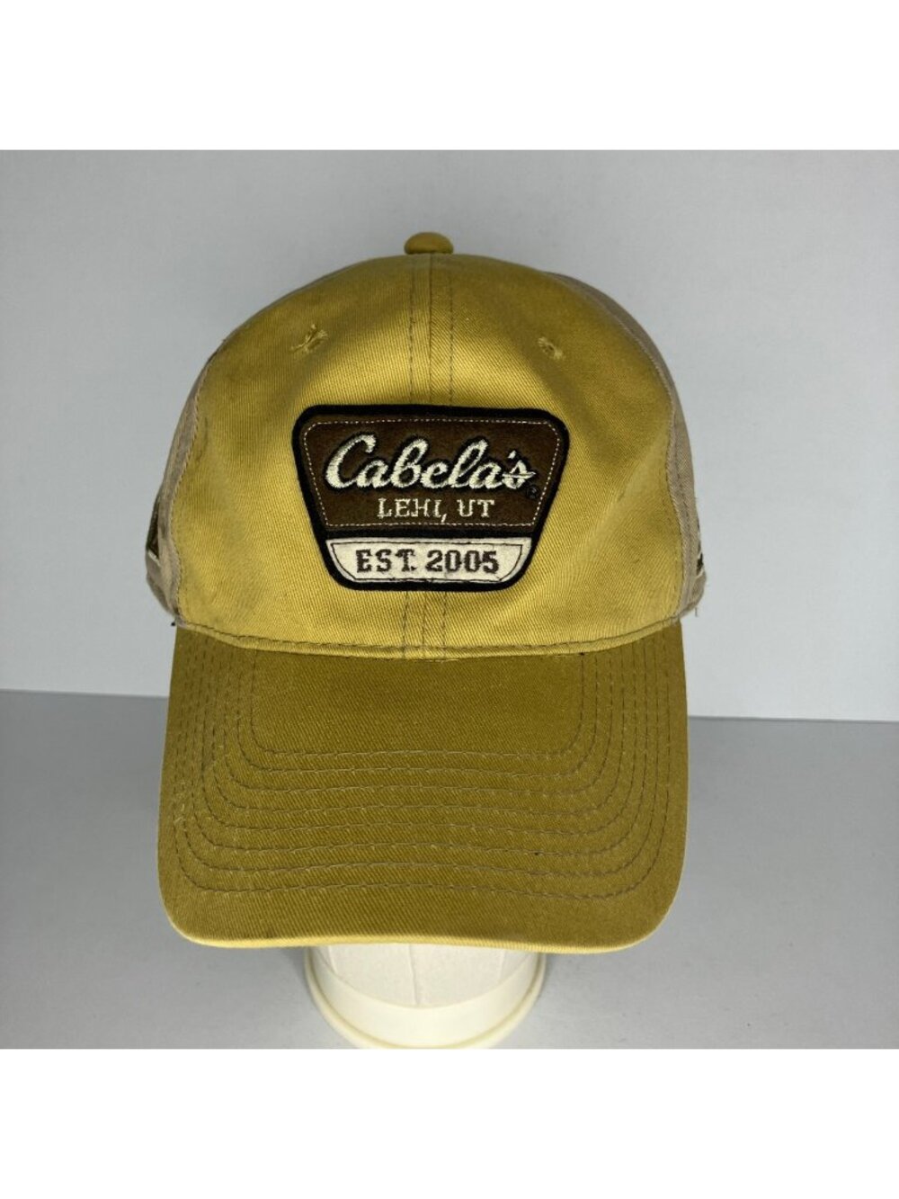 Cabela's World's Foremost Outfitter Baseball Cap Men's Hat Distressed